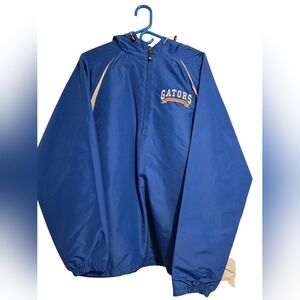 Holloway Royal Blue Florida Gators Hooded Windbreaker with White Accents